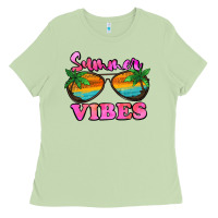 Matcha Summer Vibes Ladies Tee - Jasminsmagicworld