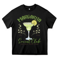 Black margarita social club Heavy Core Tee - MaliasSmallBusiness