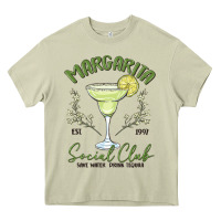 Mossy margarita social club Heavy Core Tee - MaliasSmallBusiness