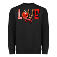 Black Love bug Heavyweight Sweatshirt - HowdyJamesFarm