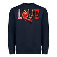 Navy Love bug Heavyweight Sweatshirt - HowdyJamesFarm