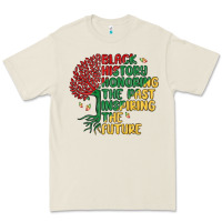 Bone black history honoring the past inspiring the futu Premium Tee - MaliasSmallBusiness