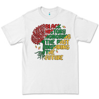 White black history honoring the past inspiring the futu Premium Tee - MaliasSmallBusiness