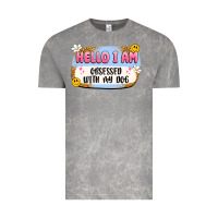 Cloud Rock hello i am obsessed with my dog Vintage Tee - Artiststas
