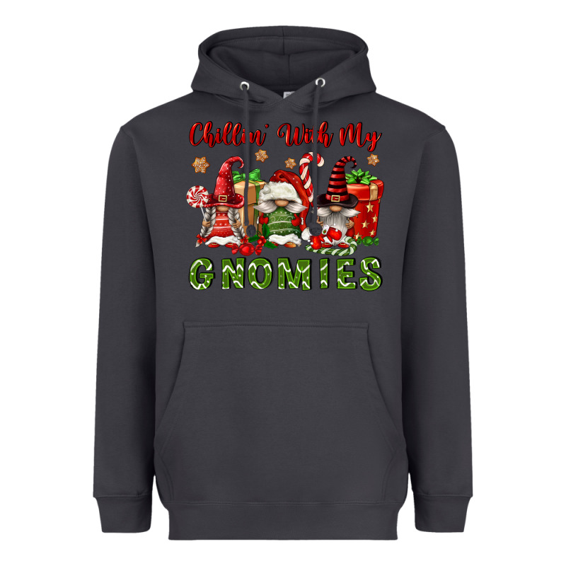Chillin' With My Gnomies Heavyweight Hoodie by FaDigitalArtStudio | Teevron