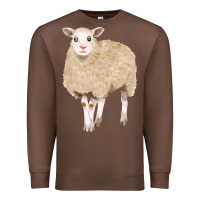 Chestnut sheep Premium Sweatshirt - FaDigitalArtStudio