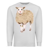 Dove Grey sheep Premium Sweatshirt - FaDigitalArtStudio