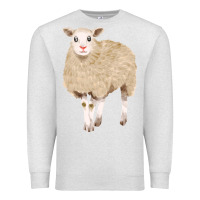 Oatmeal Heather sheep Premium Sweatshirt - FaDigitalArtStudio