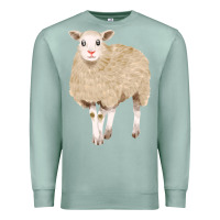 Seafoam sheep Premium Sweatshirt - FaDigitalArtStudio