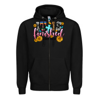 Black it is finished john 19 30 Zipper Hoodie - OliviaCreatesArt