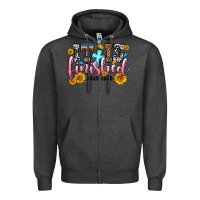 Charcoal Heather it is finished john 19 30 Zipper Hoodie - OliviaCreatesArt