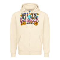 Sandshell it is finished john 19 30 Zipper Hoodie - OliviaCreatesArt
