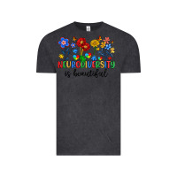 Vintage Black neurodiversity is beautiful Vintage Tee - Artiststas