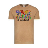Vintage Camel neurodiversity is beautiful Vintage Tee - Artiststas