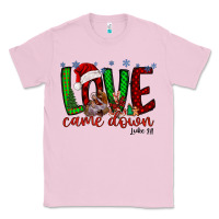 Bubblegum Pink love came dow christmas Classic Tee - RacoonDesign
