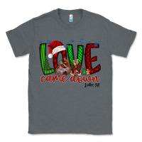 Charcoal Heather love came dow christmas Classic Tee - RacoonDesign