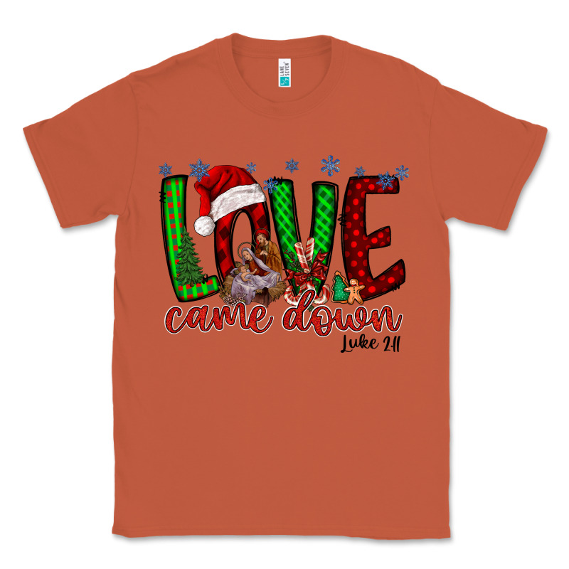 Love Came Dow Christmas Classic Tee by RacoonDesign | Teevron