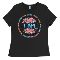 Black i am inspiration Ladies Tee - MaliasSmallBusiness