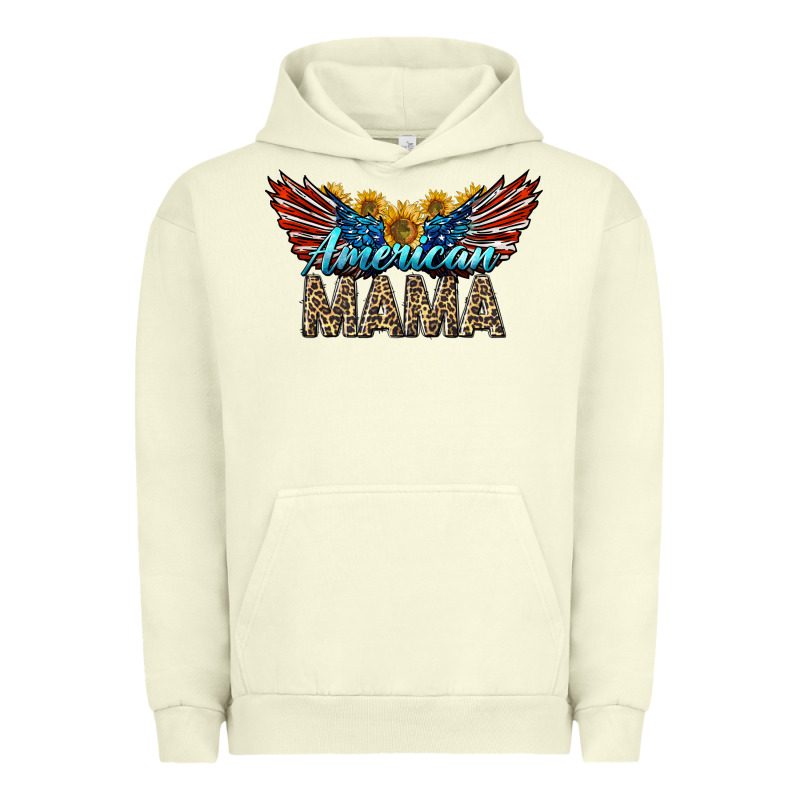 Western American Mama With Sunflowers Urban Hoodie by LillyAllenDesigns | Teevron