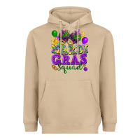 Mushroom mardi gras squad Heavyweight Hoodie - FaDigitalArtStudio