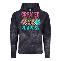 Cloud Black created with a purpose Vintage Hoodie - Artiststas