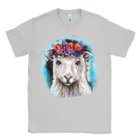 Moon Dust Sunflower Sheep With Background Classic Tee - RanaPortraitStore