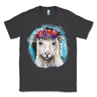 Smoke Sunflower Sheep With Background Classic Tee - RanaPortraitStore