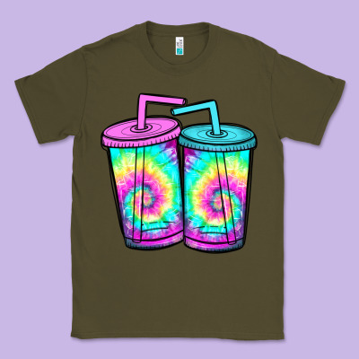 Tie Dye Loaded Tea Classic Tee Designed By Jahusdesignshop