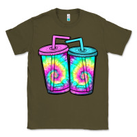 Army Green tie dye loaded tea Classic Tee - JahusDesignShop