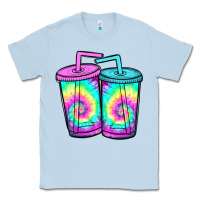 Dusty Blue tie dye loaded tea Classic Tee - JahusDesignShop