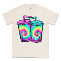 Natural tie dye loaded tea Classic Tee - JahusDesignShop