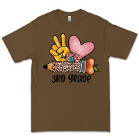 Cacao peace love 3rd grade Premium Tee - JahusDesignShop