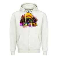 Softball Grandma Zipper Hoodie | Teevron