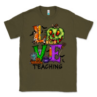 Army Green love taching halloween Classic Tee - RacoonDesign