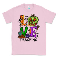 Bubblegum Pink love taching halloween Classic Tee - RacoonDesign