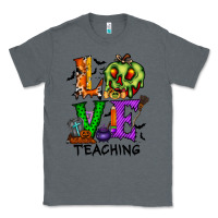 Charcoal Heather love taching halloween Classic Tee - RacoonDesign