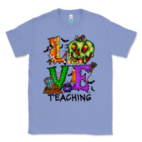 Colony Blue love taching halloween Classic Tee - RacoonDesign