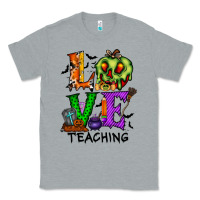 Heather Grey love taching halloween Classic Tee - RacoonDesign