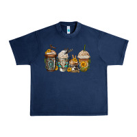 Navy bull skull western coffee cups Urban Heavy Tee - Jasminsmagicworld