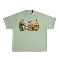 Oil Green bull skull western coffee cups Urban Heavy Tee - Jasminsmagicworld