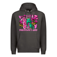 Smoke My first Valentine's Day Dragon Premium Hoodie - FaDigitalArtStudio