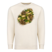 Sandshell camouflage and leopard patch  5 Premium Sweatshirt - BundleAndBundleShop