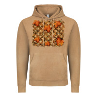 Vintage Camel autumn leafe backround Vintage Hoodie - RanaPortraitStore