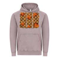 Vintage Zinc autumn leafe backround Vintage Hoodie - RanaPortraitStore