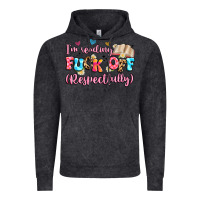 Vintage Black i'm reading fuck off respectfully Vintage Hoodie - Artiststas