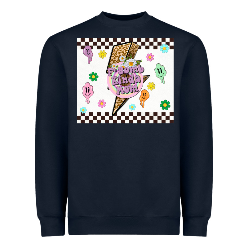 F Bomb Kinda Mom Heavyweight Sweatshirt by TumblerDesignByShophia | Teevron