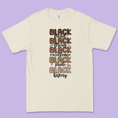 Black History Melanin Malia Premium Tee Designed By Maliassmallbusiness