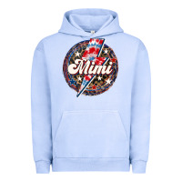 Pigment Grape Ice Western Mimi Patriotic Urban Hoodie - LillyAllenDesigns