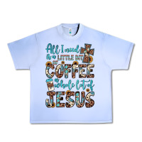 Grape Ice all i need is a little bit of coffee and o whole lot of jesus Urban Heavy Tee - JahusDesignShop