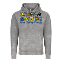 Cloud Rock down right amazing down syndrome awareness Vintage Hoodie - Artiststas